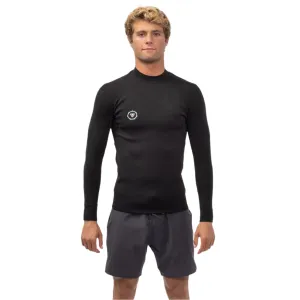 VISSLA 7 SEA 1MM MEN'S LS WETSUIT JACKET BLACK