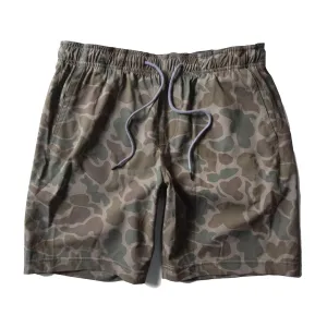 VISSLA HEMP NO SEAMS 18" ELASTIC WALKSHORT CAMO