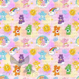 Water Bears Fabric