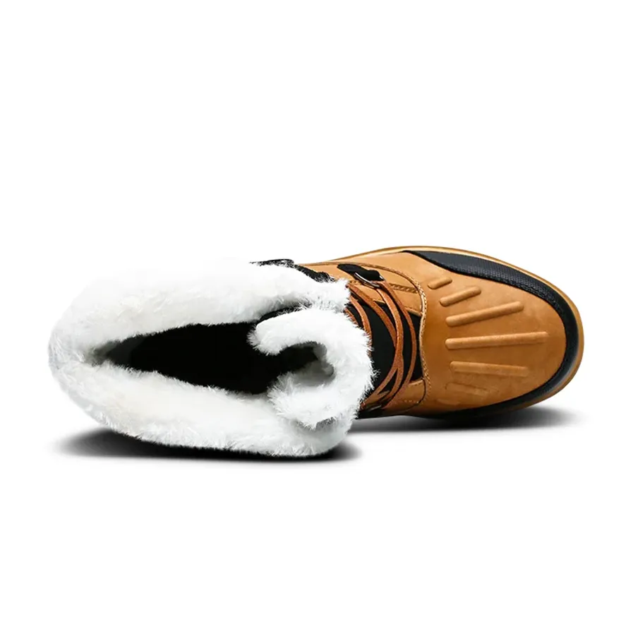 Weatherproof and insulated men's boots