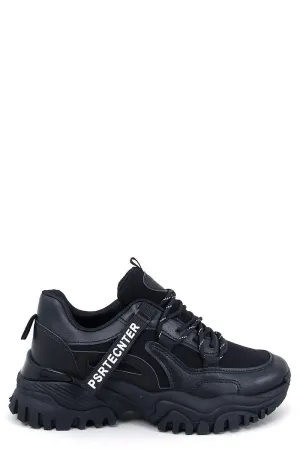 Wedge heel sneakers