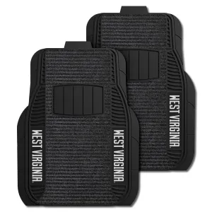 West Virginia University 2-pc Deluxe Car Mat Set