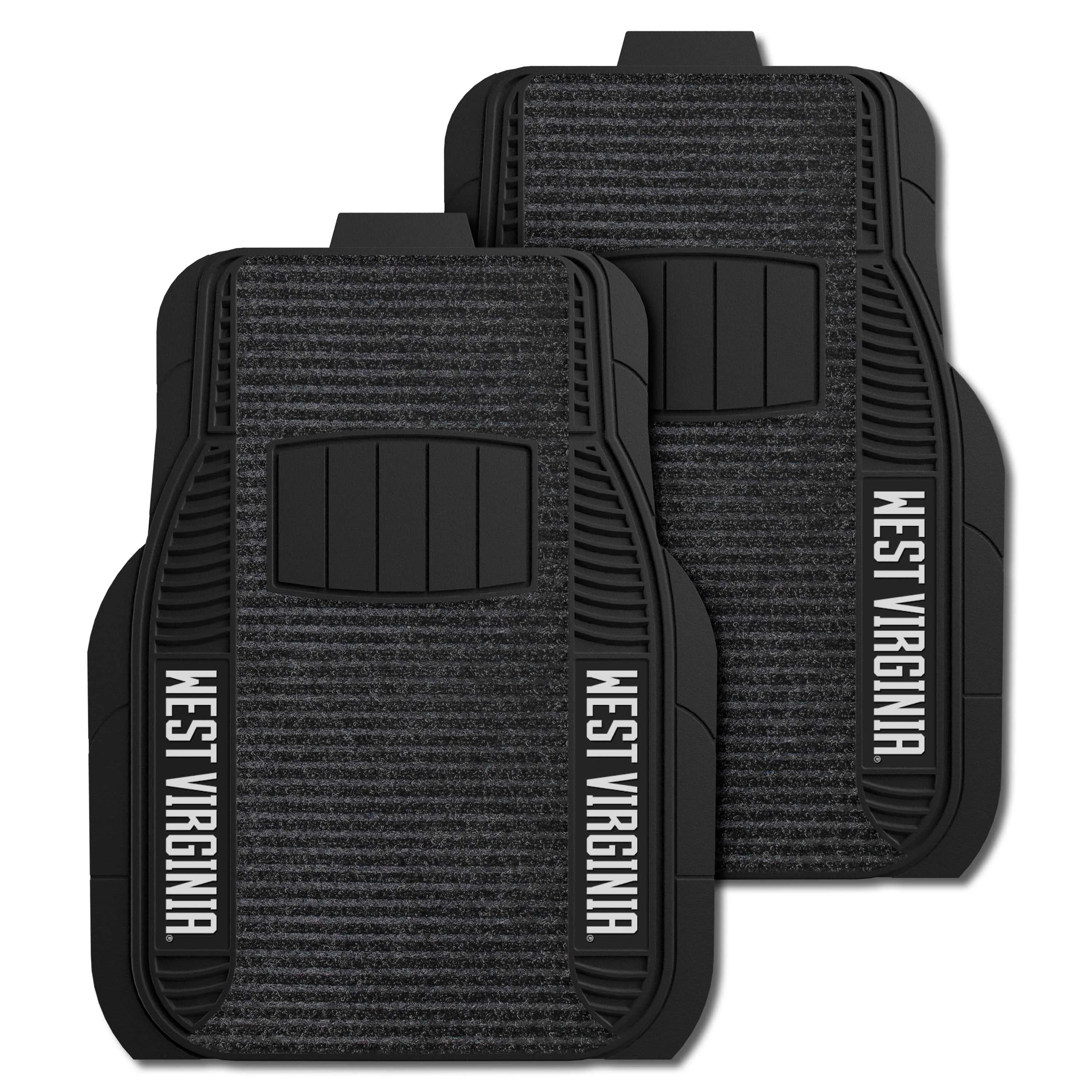 West Virginia University 2-pc Deluxe Car Mat Set