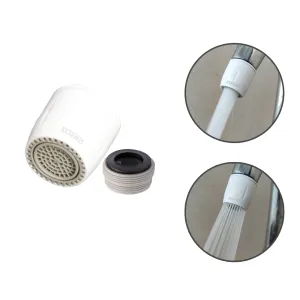 White Switch Aerator - Dual Flow