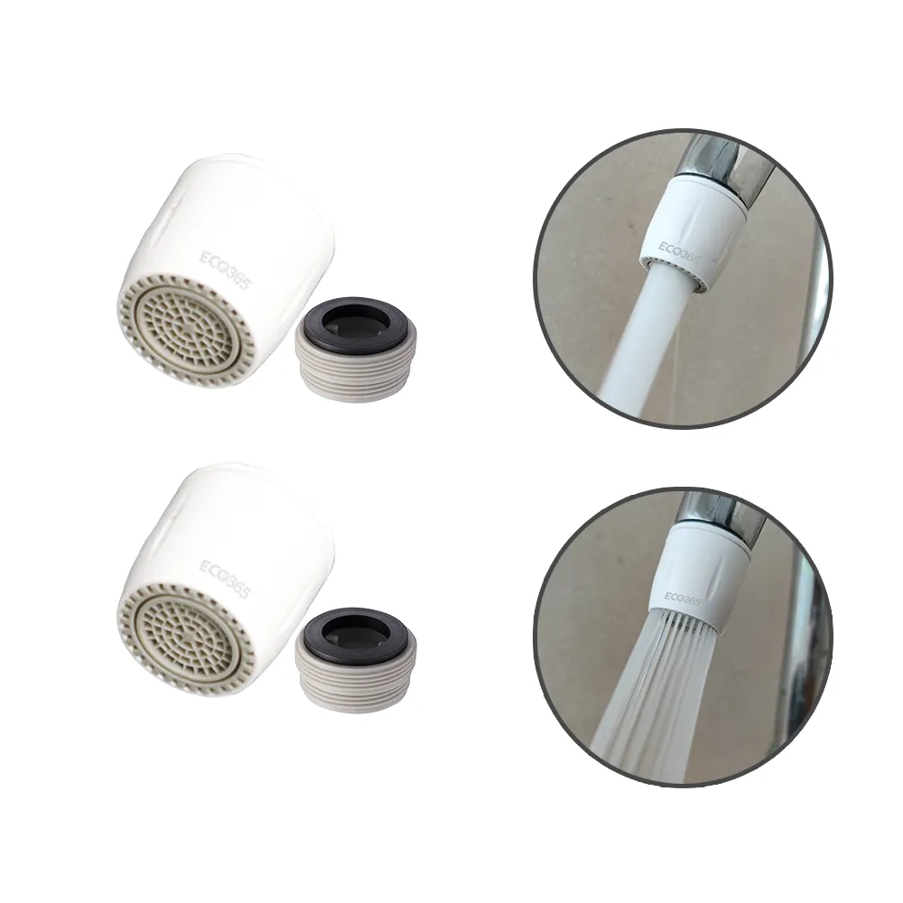 White Switch Aerator - Dual Flow