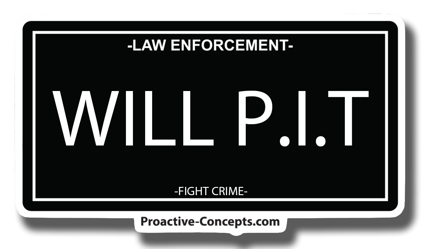 Will P.I.T - LP Sticker