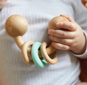 Zelda Wooden Rattle