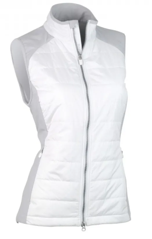 Zero Restriction Tess Vest - White