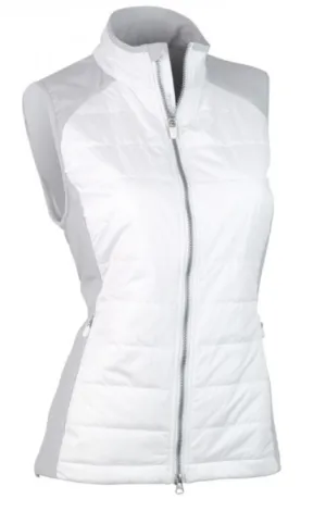 Zero Restriction Tess Vest - White